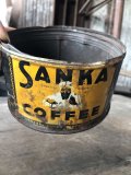Vintage Advertising Tin SANKA COFFEE (M830)