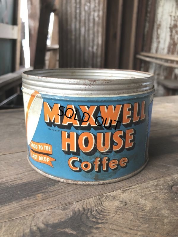 画像2: Vintage Advertising Tin MAXWELL HOUSE COFFEE (M831)