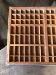 画像13: Vintage Wooden Printer Tray (M838)