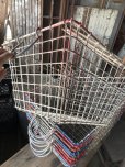 画像3: Vintage Large Wire Metal Rustic Farm Basket Heavy (M842)