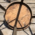 画像11: Vintage Industrial Stool with Wood Seat (M844)