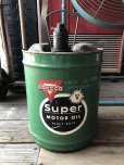 画像1: Vintage Motor Gas Oil 5 Gallon Can CONOCO (M701)  (1)