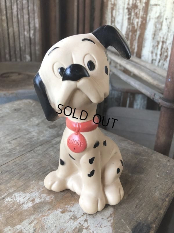 画像2: 60s Vintage DELL Disney 101 Dalmatians Lucky Rubber Doll (M847)