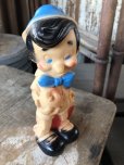 画像6: 60s Vintage DELL Disney Pinocchio Rubber Doll (M846)