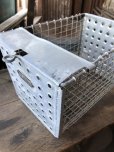 画像5: Vintage Metal Wire Locker Basket w/ Number Plate GB-6 (M854)