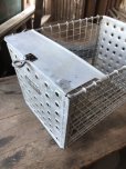 画像5: Vintage Metal Wire Locker Basket w/ Number Plate GB-718 (M852)