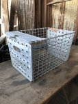 画像5: Vintage Metal Wire Locker Basket w/ Number Plate GB-109 (M856)