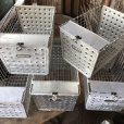 画像12: Vintage Metal Wire Locker Basket w/ Number Plate GB-109 (M856)