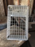 画像11: Vintage Metal Wire Locker Basket w/ Number Plate GB-46 (M853)