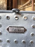 画像3: Vintage Metal Wire Locker Basket w/ Number Plate GB-6 (M854)