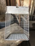 画像10: Vintage Metal Wire Locker Basket w/ Number Plate GB-109 (M856)