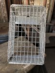 画像11: Vintage Metal Wire Locker Basket w/ Number Plate GB-109 (M856)