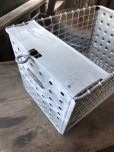 画像5: Vintage Metal Wire Locker Basket w/ Number Plate GB-46 (M853)