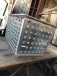 画像8: Vintage Metal Wire Locker Basket w/ Number Plate GB-6 (M854)