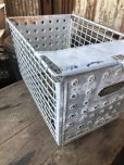 画像3: Vintage Metal Wire Locker Basket w/ Number Plate GB-109 (M856)