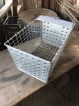 画像7: Vintage Metal Wire Locker Basket w/ Number Plate GB-718 (M852)