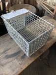 画像6: Vintage Metal Wire Locker Basket w/ Number Plate GB-109 (M856)