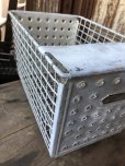 画像4: Vintage Metal Wire Locker Basket w/ Number Plate GB-51 (M855)