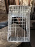 画像11: Vintage Metal Wire Locker Basket w/ Number Plate GB-6 (M854)