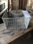 画像8: Vintage Metal Wire Locker Basket w/ Number Plate GB-46 (M853)