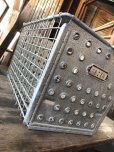 画像4: Vintage Metal Wire Locker Basket w/ Number Plate GB-718 (M852)