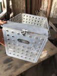 画像8: Vintage Metal Wire Locker Basket w/ Number Plate GB-51 (M855)