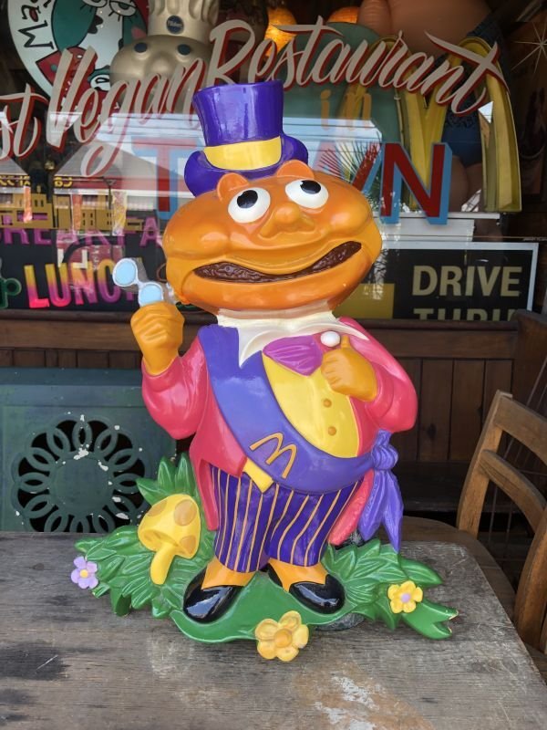 画像1: Vintage Setmakers Inc McDonalds Advertising Mayor McCheese 3D Wall Display (M859)