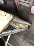 画像5: Vintage Industrial Metal Folding Ladder Step Stool (M861)