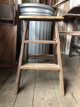 画像6: Vintage Wooden Folding Ladder Step Stool (M860)