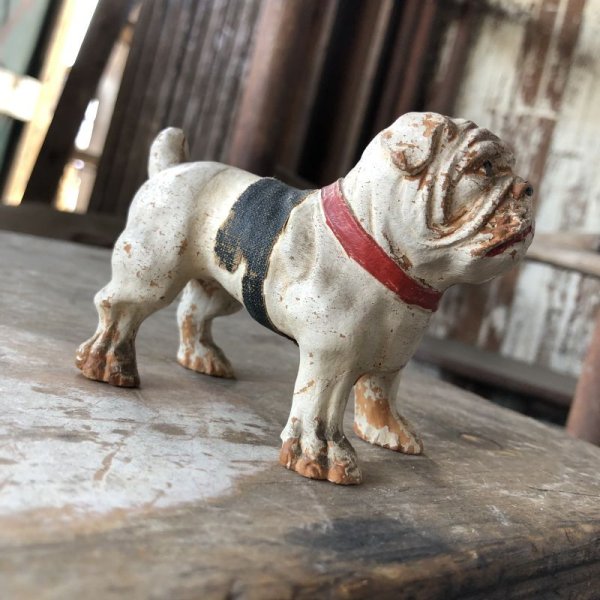 画像1: Vintage Stone Ware Bulldog (B867) 