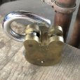 画像6: Antique Brass Handcrafted Solid THUNDER Brand 8 Levers Padlock (B873)