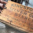 画像3: Vintage Wood Box KINGSFORD'S 6 lbs Silver Gloss Starch (M875)