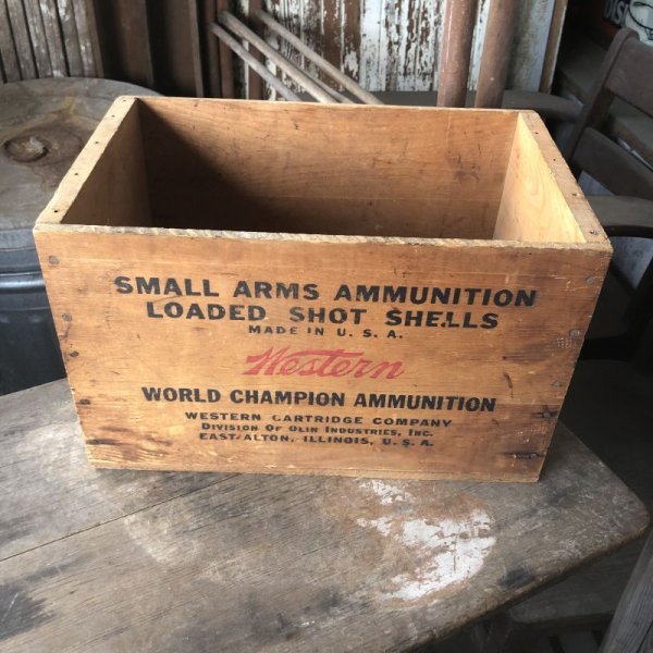 画像2: Vintage Wood Box Western Xpert LOADED SHOT SHELLS (M886)