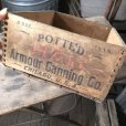 画像10: Vintage Wood Box Armour Canning Co. HAM (M883)