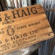 画像4: Vintage Wood Box HAIG & HAIG PINCH SCOTS WHISKY (M888)