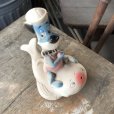 画像7: 60s DELL HANNA- BARBERA Huckleberry Hound on Whale Rubber Squeaky Toy (M895)