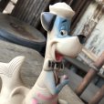 画像8: 60s DELL HANNA- BARBERA Huckleberry Hound on Whale Rubber Squeaky Toy (M895)