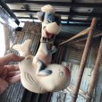 画像13: 60s DELL HANNA- BARBERA Huckleberry Hound on Whale Rubber Squeaky Toy (M895)