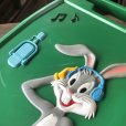 画像15: 70s Vintage Looney Tunes Bugs Bunny Janex D.J. Phonograph JUNK (M896)