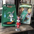 70s Vintage Looney Tunes Bugs Bunny Janex D.J. Phonograph JUNK (M896)