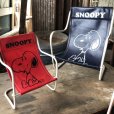 画像11: 70s Vintage Snoopy Sling Lounge Lawn Doll Chair Red (M898)