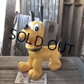 Vintage Japan Disney Pluto Rubber Doll (M936)