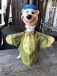 画像1: Vintage Knickerbocker Hand Puppet Hanna Barbera Yogi Bear (M944) (1)