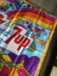 画像9: 60s Vintage Advertising Seagram's 7 & 7up Scarf Peter Max  (M501) 