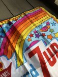 画像8: 60s Vintage Advertising Seagram's 7 & 7up Scarf Peter Max  (M501) 