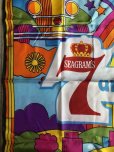 画像10: 60s Vintage Advertising Seagram's 7 & 7up Scarf Peter Max  (M501) 