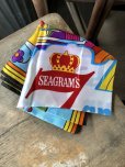 画像2: 60s Vintage Advertising Seagram's 7 & 7up Scarf Peter Max  (M501)  (2)