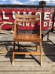 画像10: 50s Vintage Wooden Folding Chair Made in Romania　(M949)