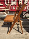 画像17: 50s Vintage Wooden Folding Chair Made in Romania　(M949)