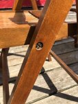 画像22: 50s Vintage Wooden Folding Chair Made in Romania　(M949)